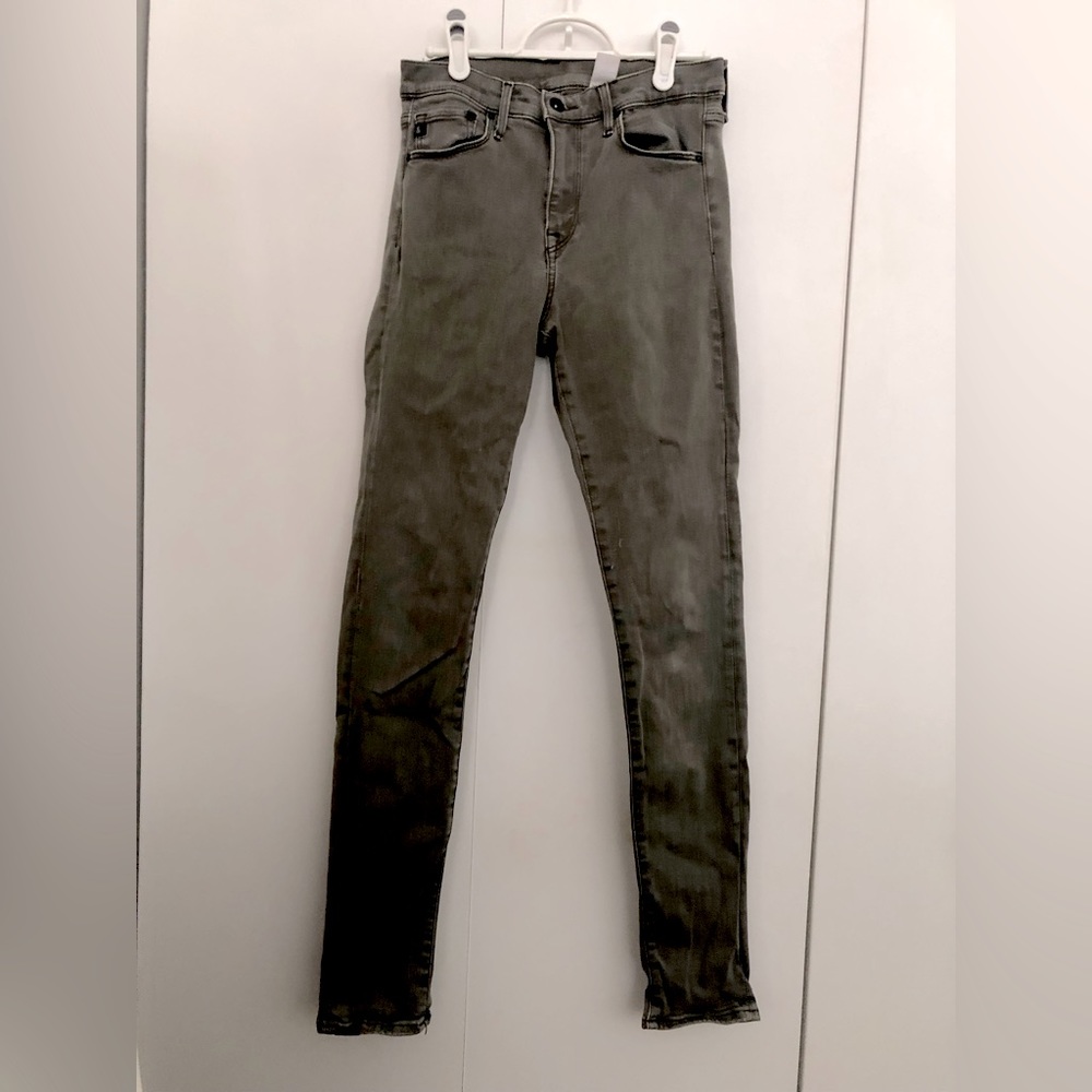 H&M Denim skinny green/gray jeans pants